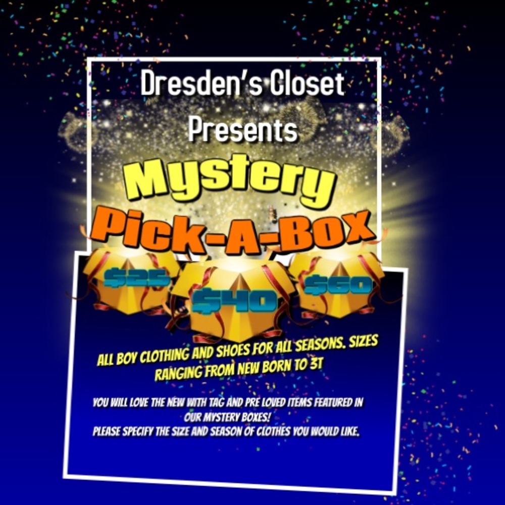 Dresden’s Closet mystery boxes!!